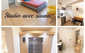 Prestigeloc - 3 Studios Au Choix - 2 Avec Sauna Prive Gratuit, 1 Avec 3 Couchages, Centre-Ville
